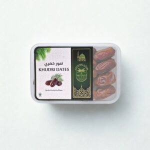 Khudri Dates 500g – Sealed Plastic Box
